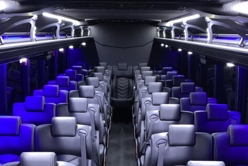 Loveland Charter Bus Interior