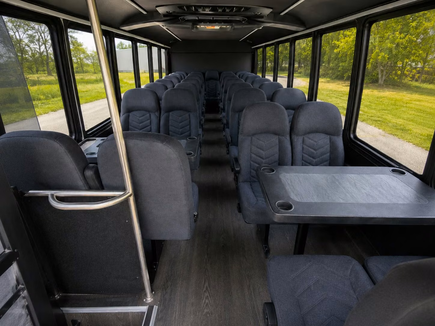 20 passenger minibus interior