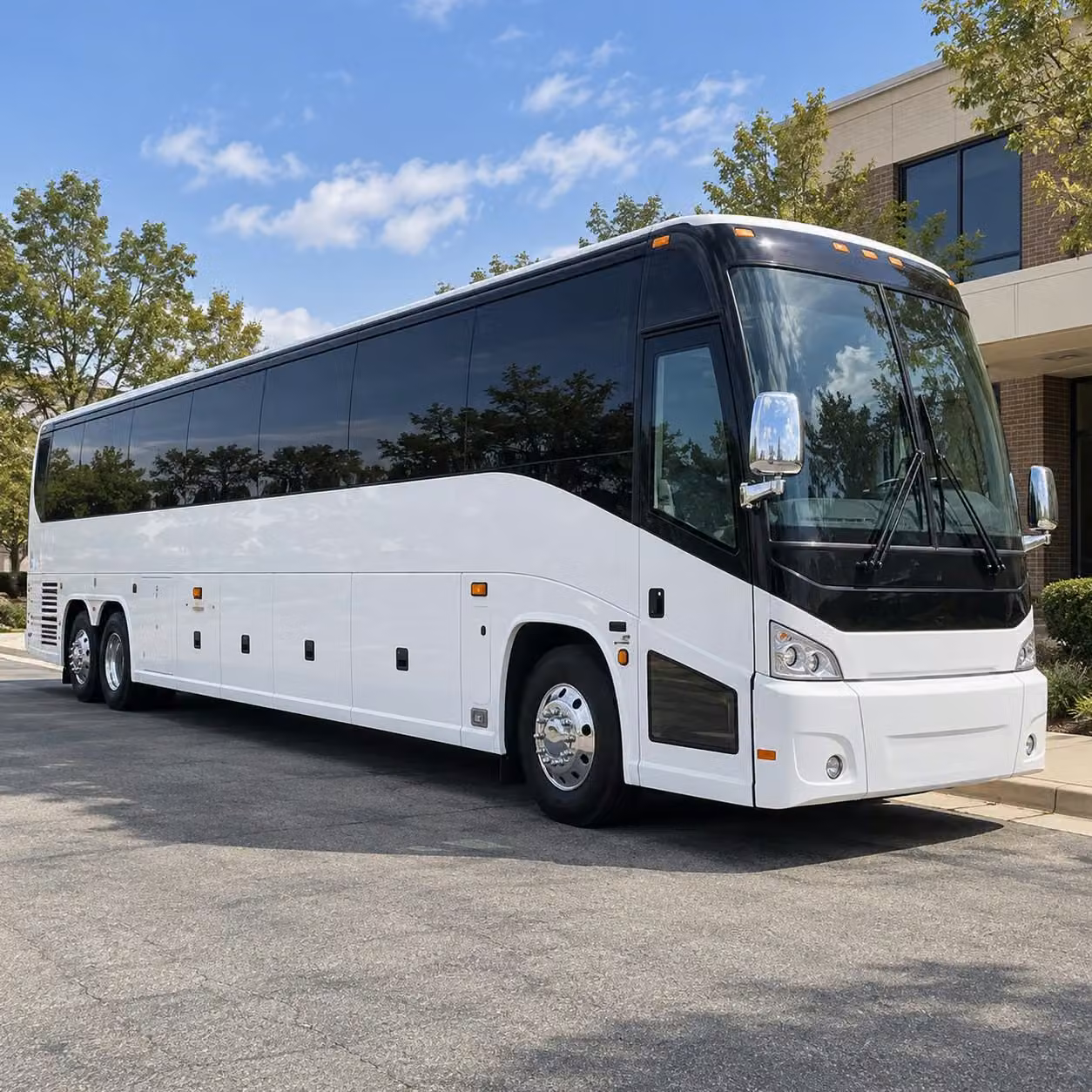 56 passenger charter bus