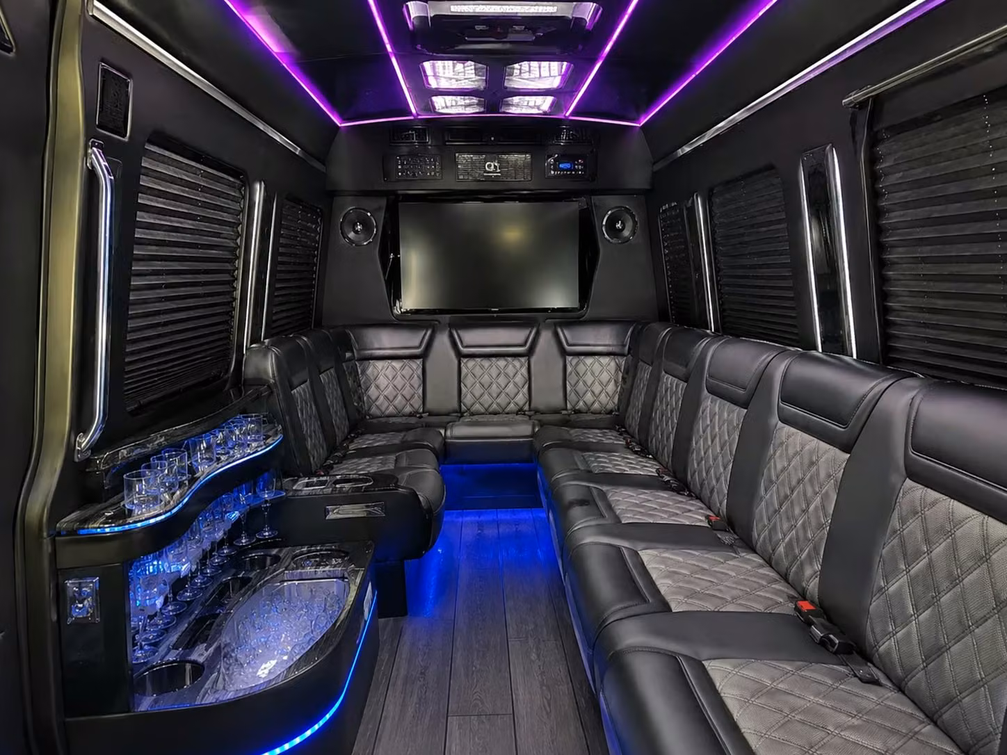 bus rental options for loveland trips
