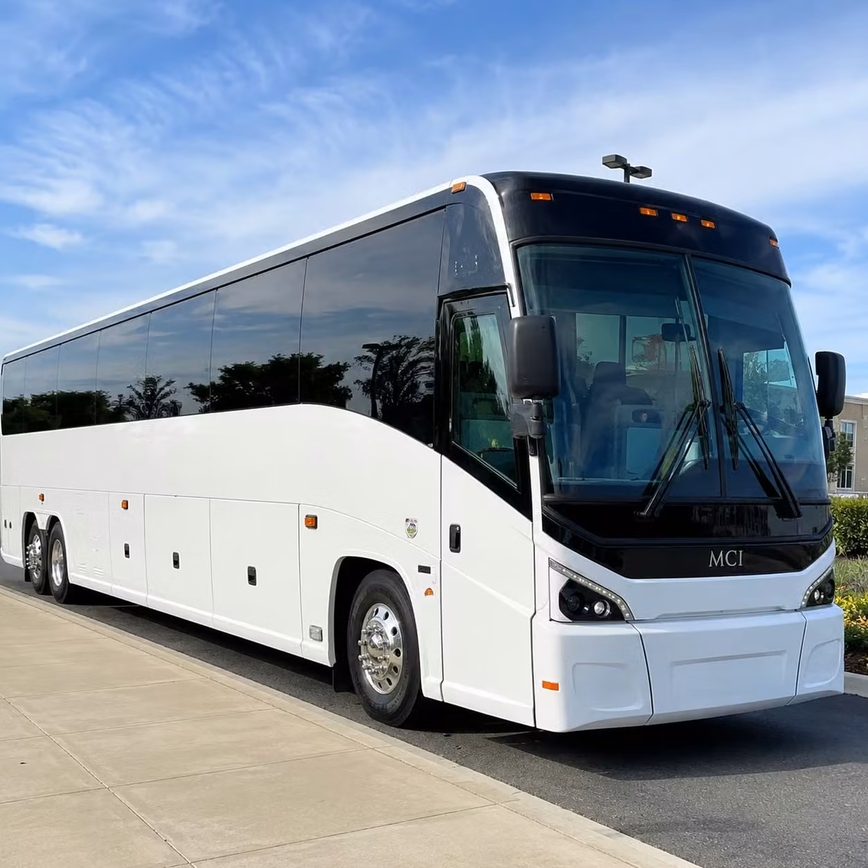long distance charter buses from loveland to denver international airport