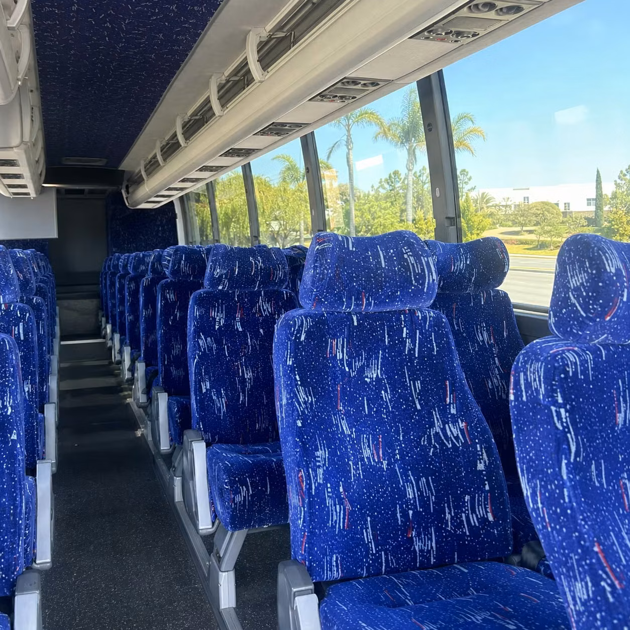 loveland charter bus interior