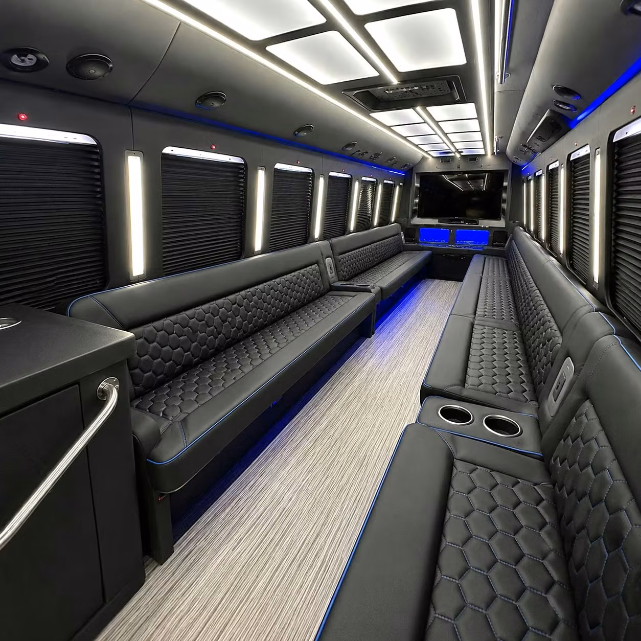 party bus interior