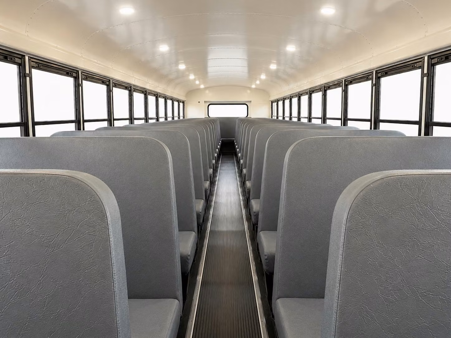 school bus interior