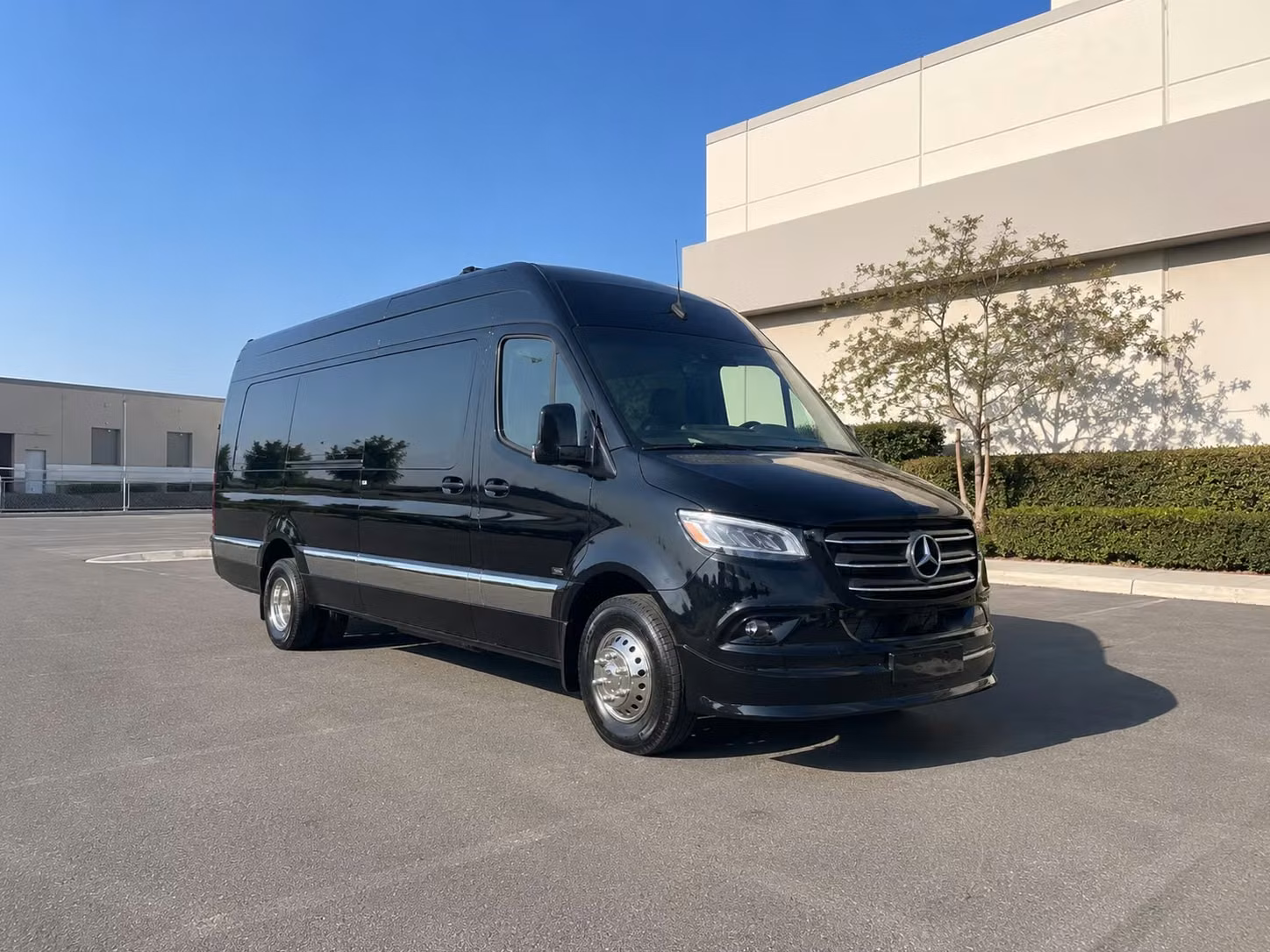 sprinter van with driver